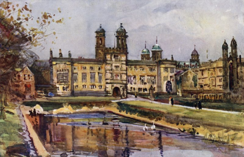 Stonyhurst (kolor lito) autorstwa Albert Woods
