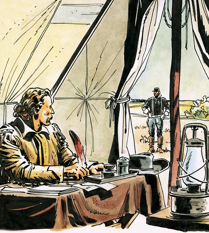 Generał George Custer autorstwa Alberto Giolitti