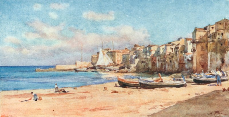 Port Cefal autorstwa Alberto Pisa