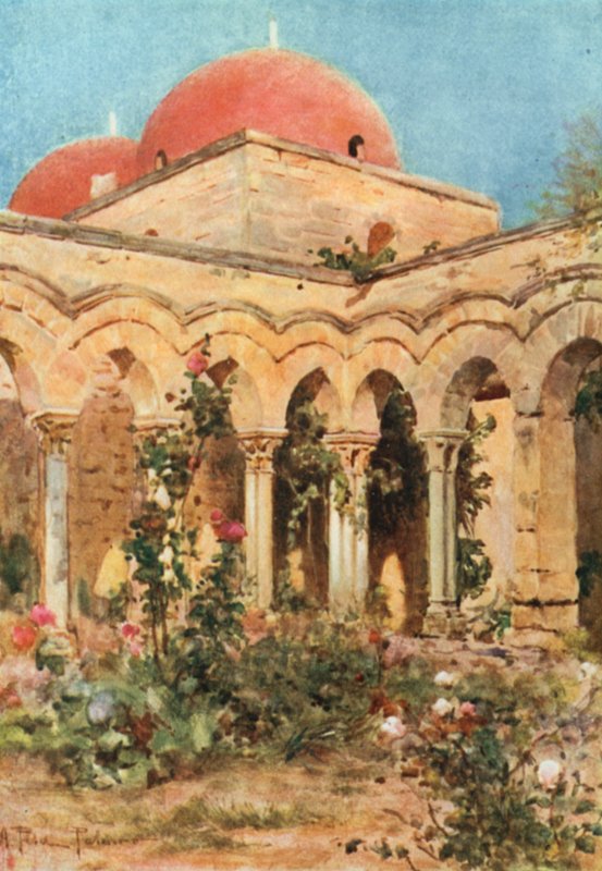S. Giovanni Degli Eremiti, Palermo autorstwa Alberto Pisa
