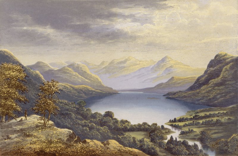 Woda z Crummock autorstwa Alexander Francis Lydon