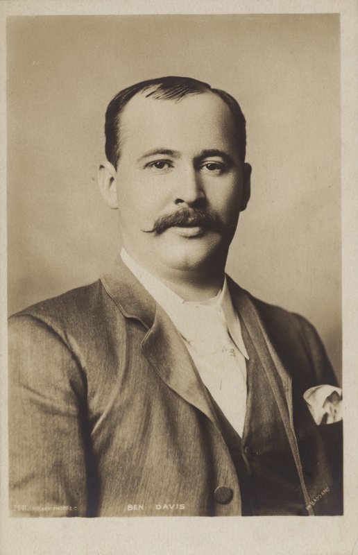 Ben Davies, walijski tenor (1858-1943) autorstwa Alexander Bassano