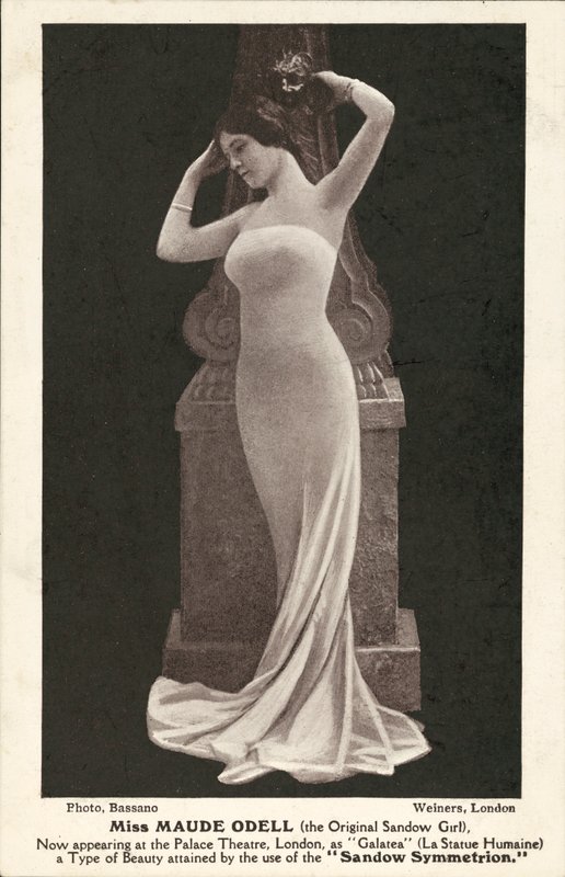 Maude Odell, amerykańska aktorka teatralna (b/w zdjęcie) autorstwa Alexander Bassano