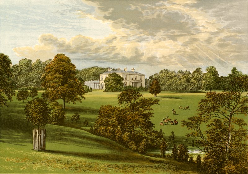 Park Ashcombe autorstwa Alexander Francis Lydon
