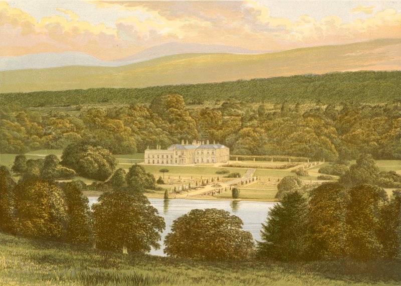 Dwór baronów autorstwa Alexander Francis Lydon