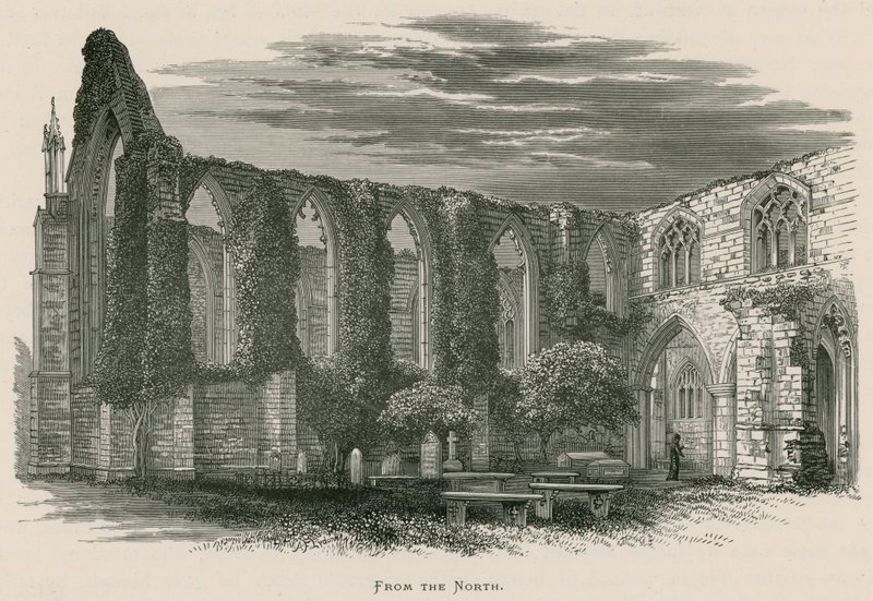 Bolton Priory, z północy autorstwa Alexander Francis Lydon