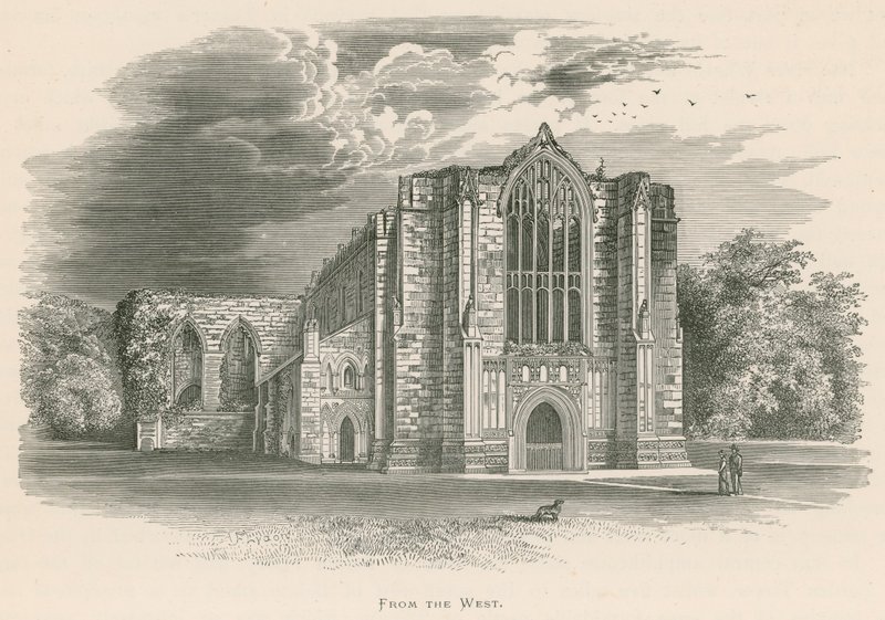 Bolton Priory, z zachodu autorstwa Alexander Francis Lydon