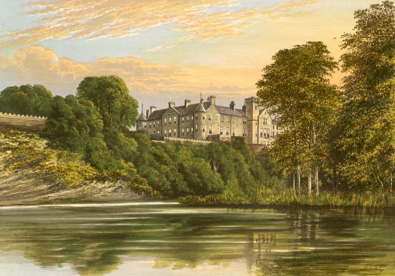 Zamek Brechin autorstwa Alexander Francis Lydon