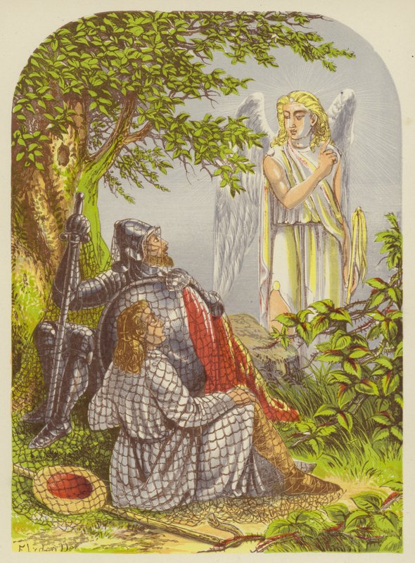 Christian i Hopeful złapani w sieć autorstwa Alexander Francis Lydon
