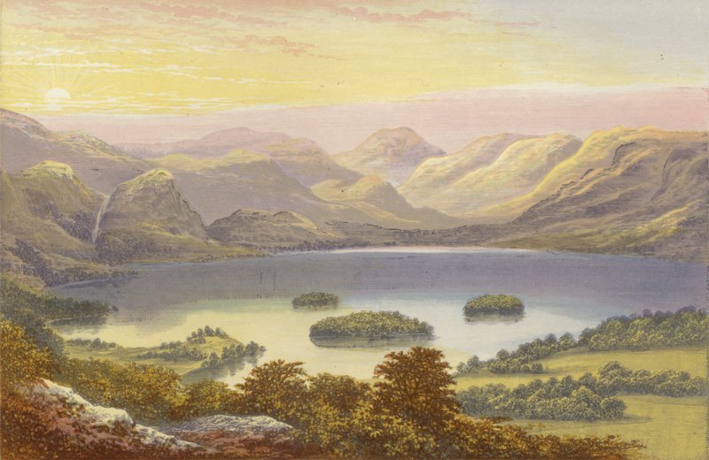 Derwentwater autorstwa Alexander Francis Lydon
