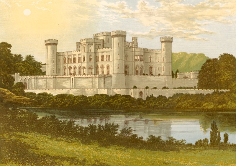 Zamek Eastnor autorstwa Alexander Francis Lydon