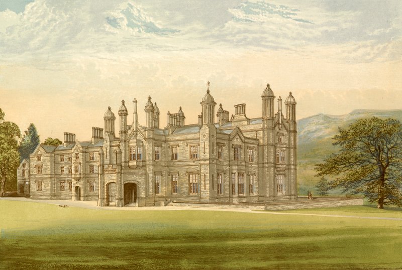 Park Glanusk autorstwa Alexander Francis Lydon
