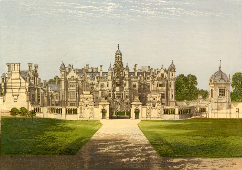 Dwór Harlaxtonów autorstwa Alexander Francis Lydon