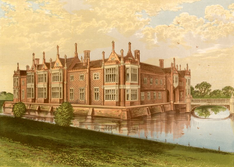 Helmingham Hall autorstwa Alexander Francis Lydon