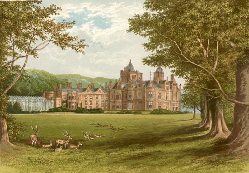 Holker Hall autorstwa Alexander Francis Lydon