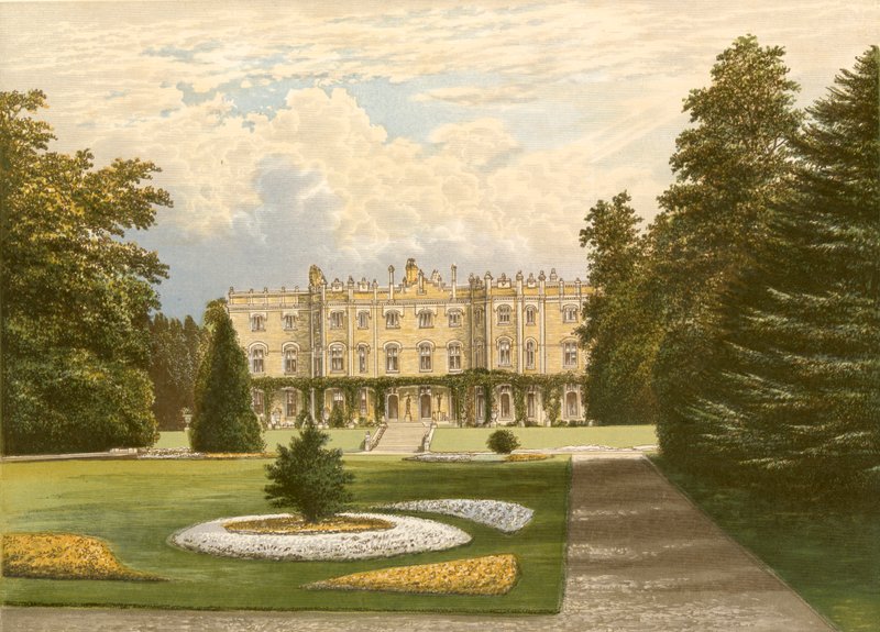 Dwór Hughenden autorstwa Alexander Francis Lydon