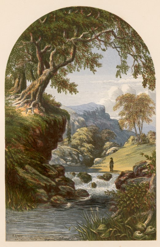 Ilustracja do "Rivulet" Bryanta autorstwa Alexander Francis Lydon