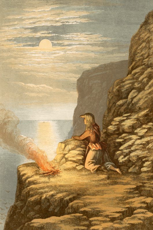 Ilustracja do „Przyjemności nadziei” Campbella autorstwa Alexander Francis Lydon