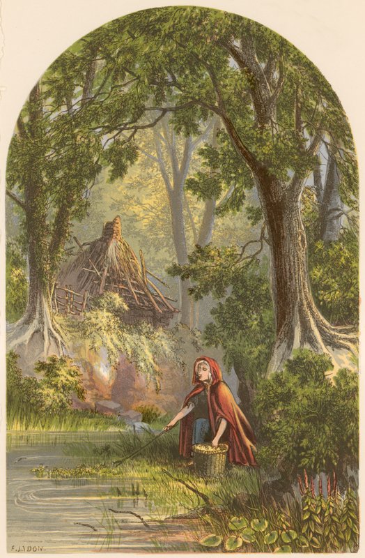 Ilustracja do Opuszczonej wioski złotnika autorstwa Alexander Francis Lydon