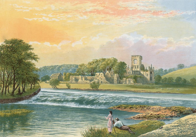 Opactwo Kirkstall autorstwa Alexander Francis Lydon