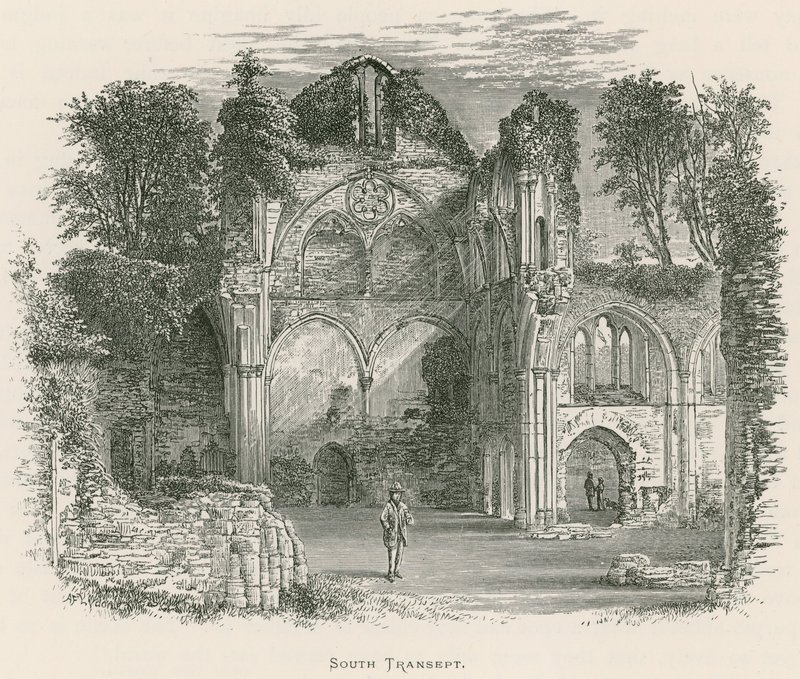Opactwo Netley, Południowa Transept autorstwa Alexander Francis Lydon