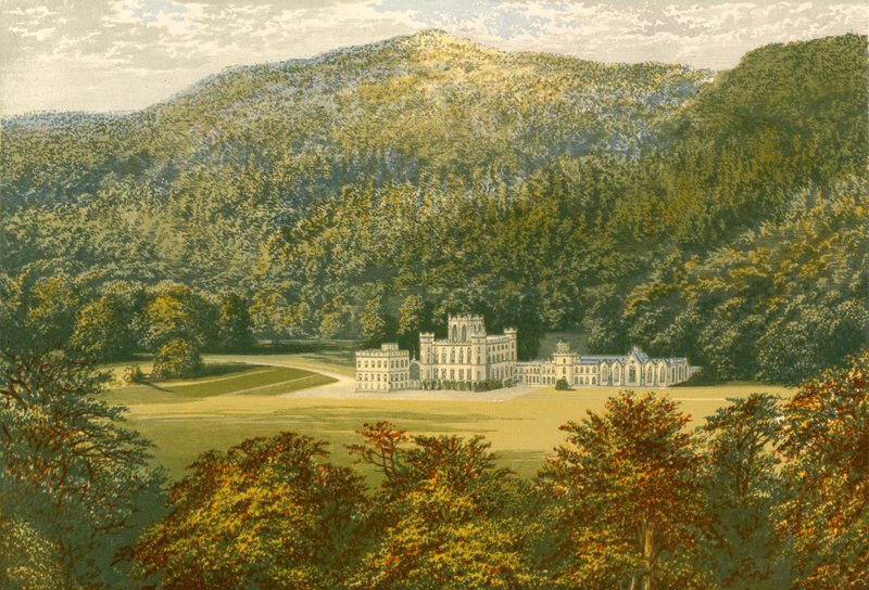 Zamek Taymouth autorstwa Alexander Francis Lydon
