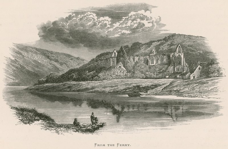 Opactwo Tintern, Z promu autorstwa Alexander Francis Lydon