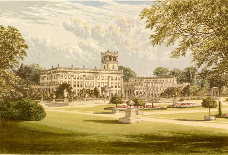 Trentham Hall autorstwa Alexander Francis Lydon