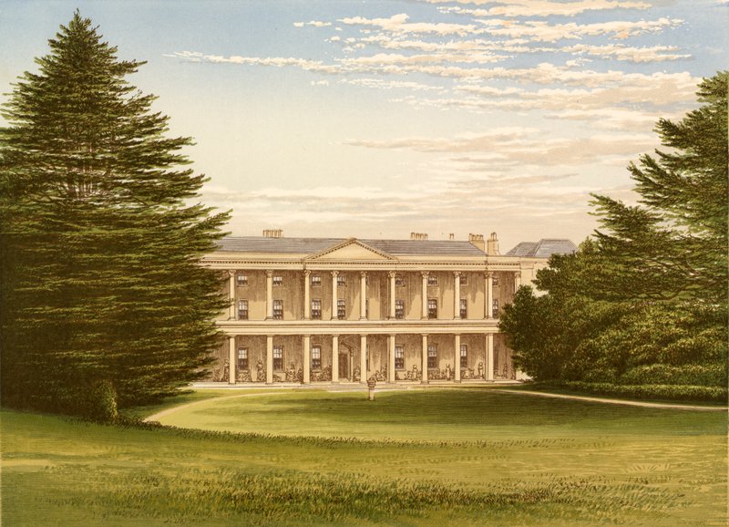 Dom West Wycombe autorstwa Alexander Francis Lydon