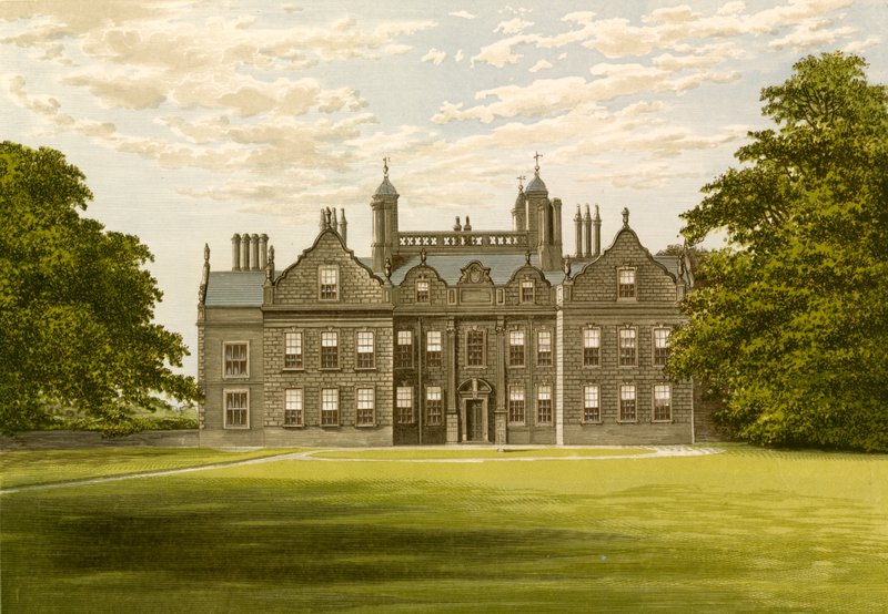 Willesley Hall autorstwa Alexander Francis Lydon