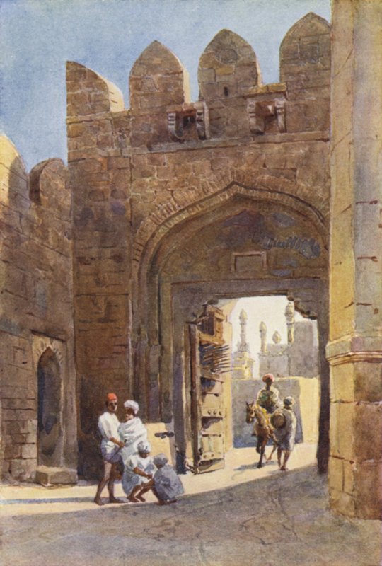 Brama Shahpur, Bijapur autorstwa Alexander Henry Hallam Murray
