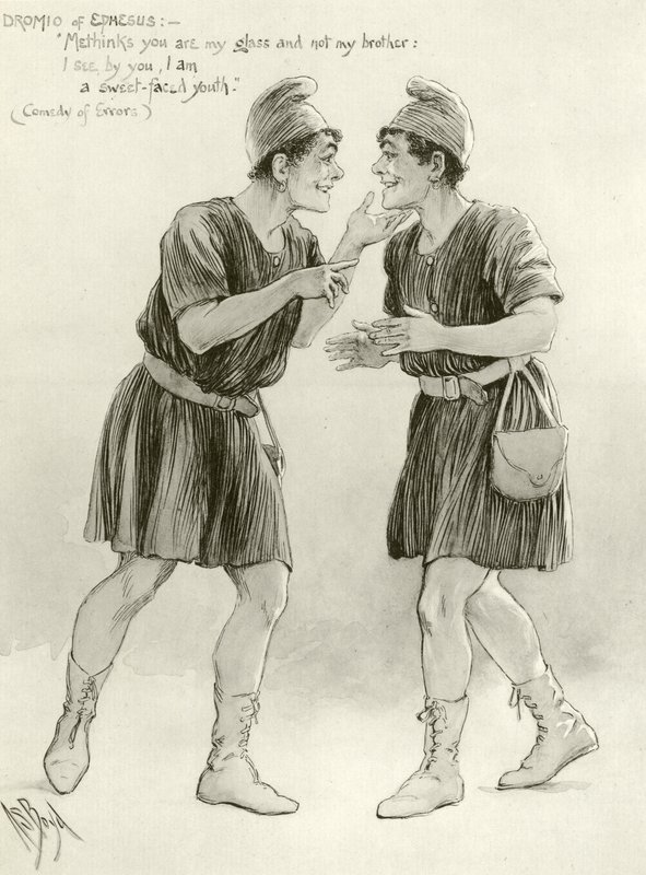 Dromio z Efezu (wklęsłodruk) autorstwa Alexander Stuart Boyd