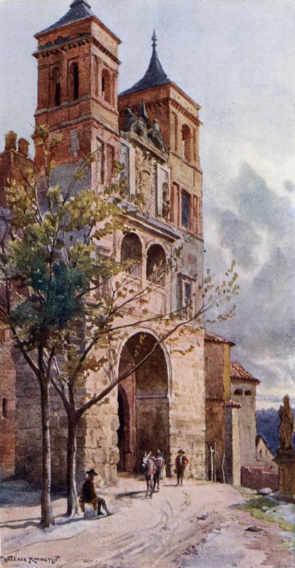 Puerta Del Cambron, Toledo (kolor lito) autorstwa Alexander Wallace Rimington