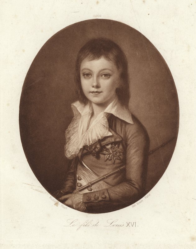 Syn króla Ludwika XVI autorstwa Alexandre Kucharski