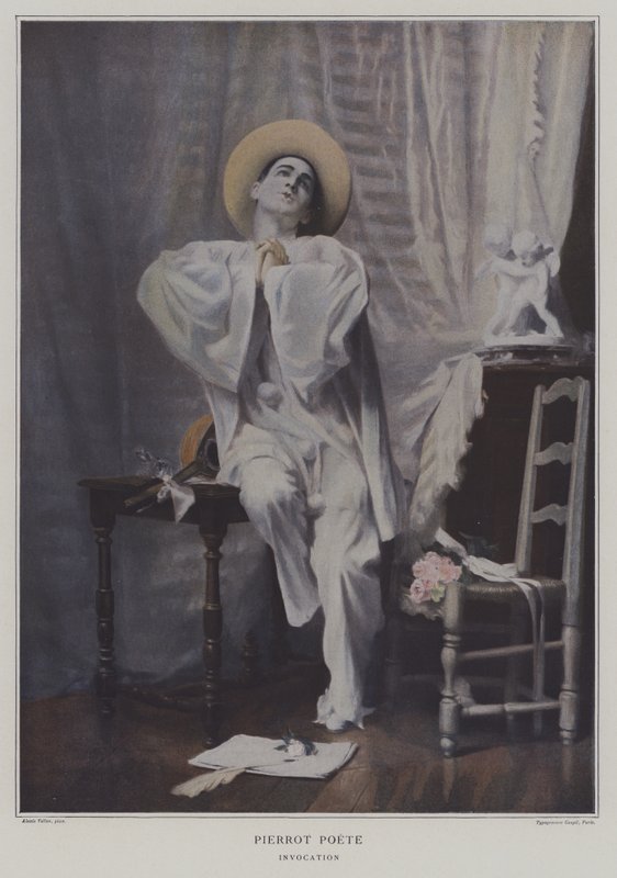 Pierrot Poeta. Wezwanie autorstwa Alexis Vollon