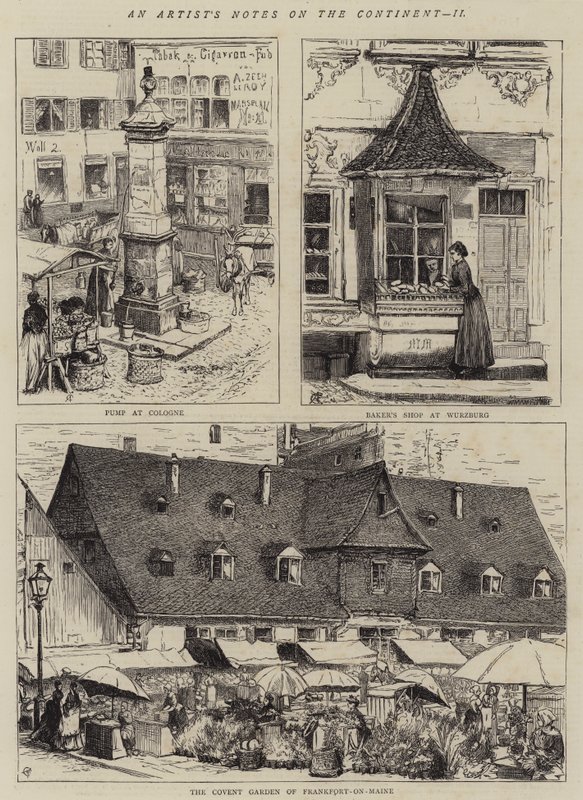 Notatki artysty o kontynencie-II autorstwa Alfred Chantrey Corbould