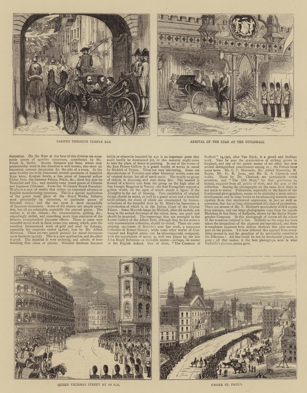 Car Rosji w Londynie autorstwa Alfred Chantrey Corbould
