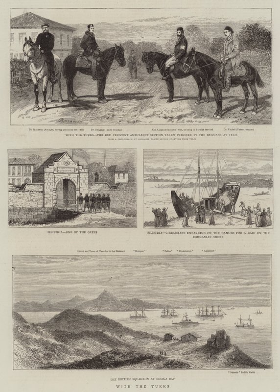 Z Turkami autorstwa Alfred Chantrey Corbould