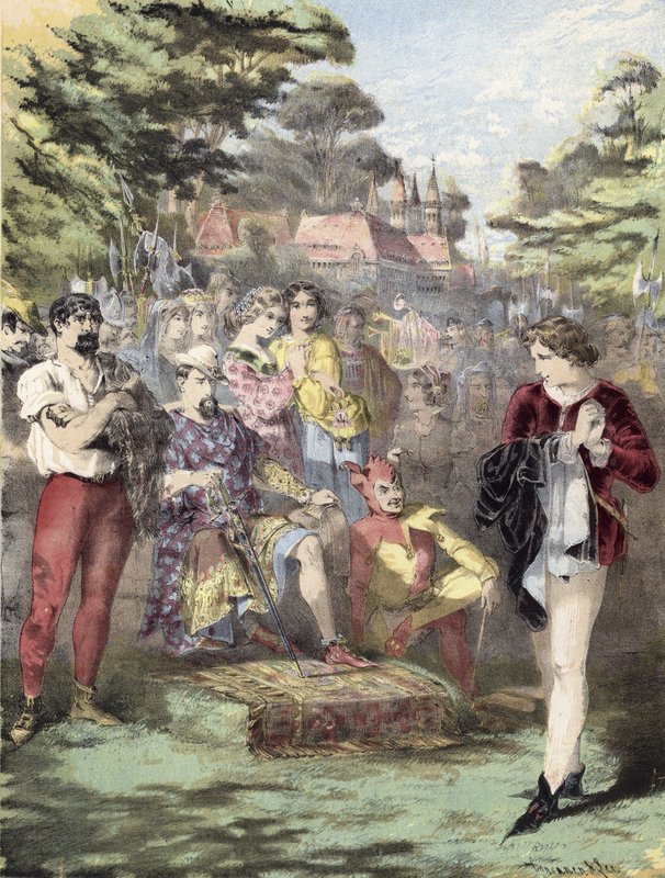 Jak wam się podoba, Polka, Adam Wright autorstwa Alfred Concanen