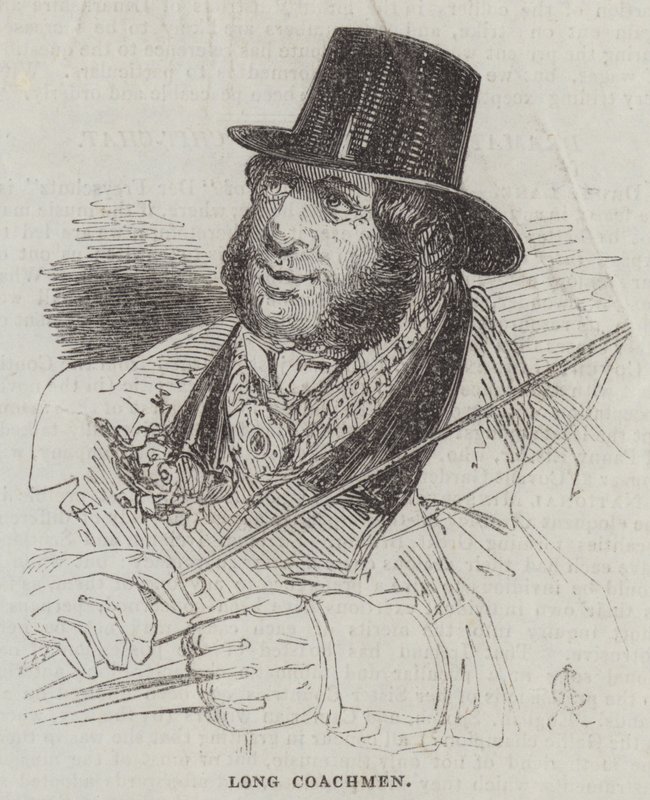 Długi woźnicy autorstwa Alfred Crowquill