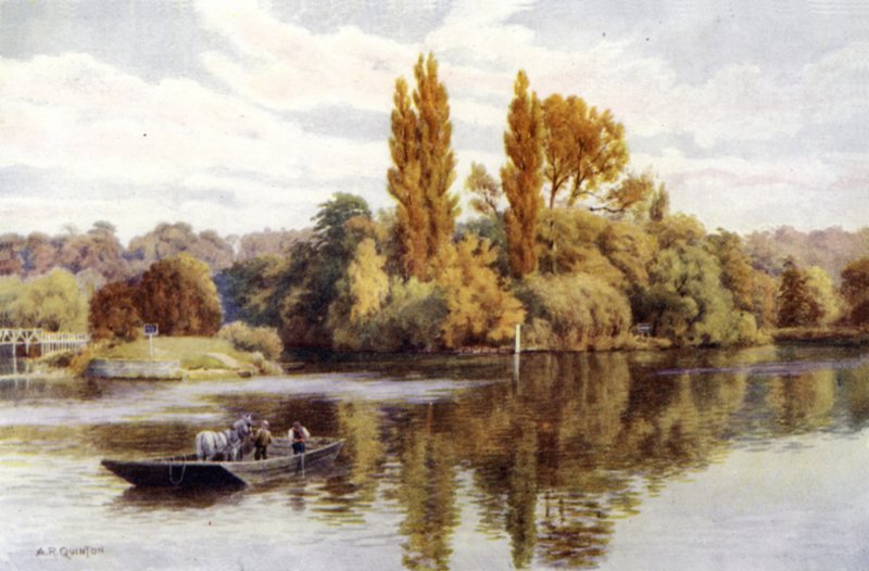 Prom Cookham autorstwa Alfred Robert Quinton