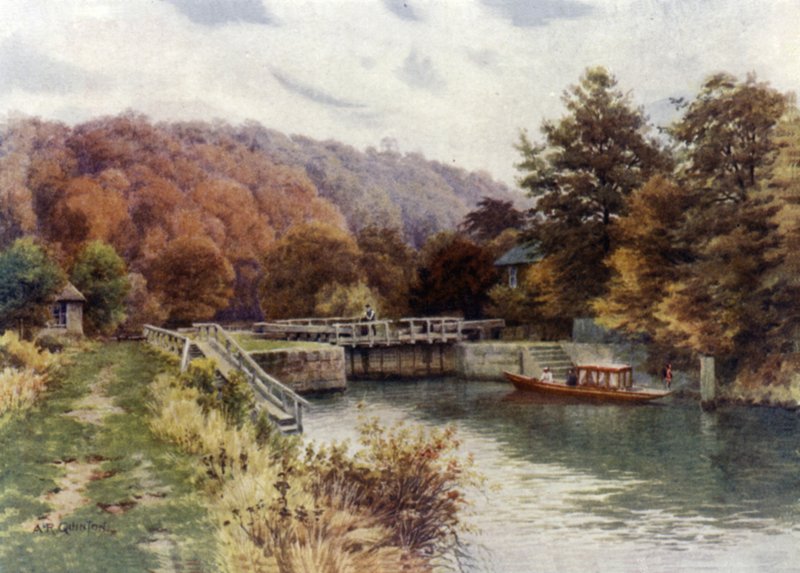 Blokada Cookham autorstwa Alfred Robert Quinton