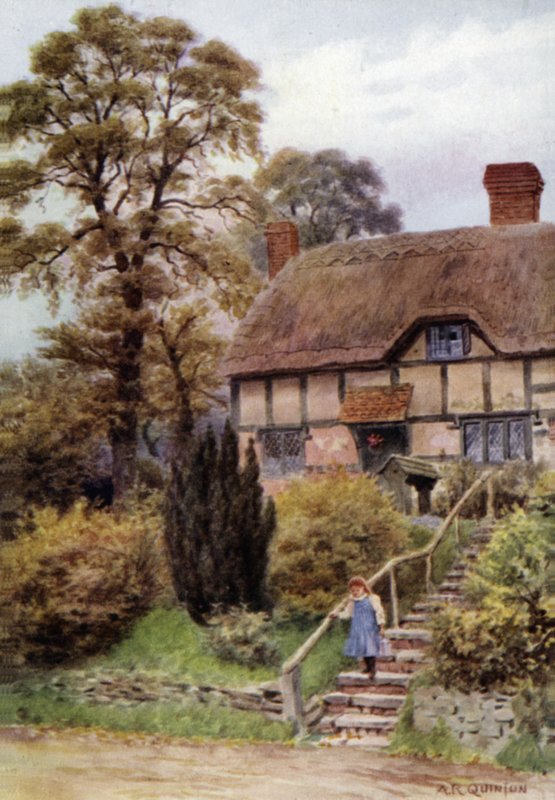 Cottage Steps, Ardington, Berkshire autorstwa Alfred Robert Quinton
