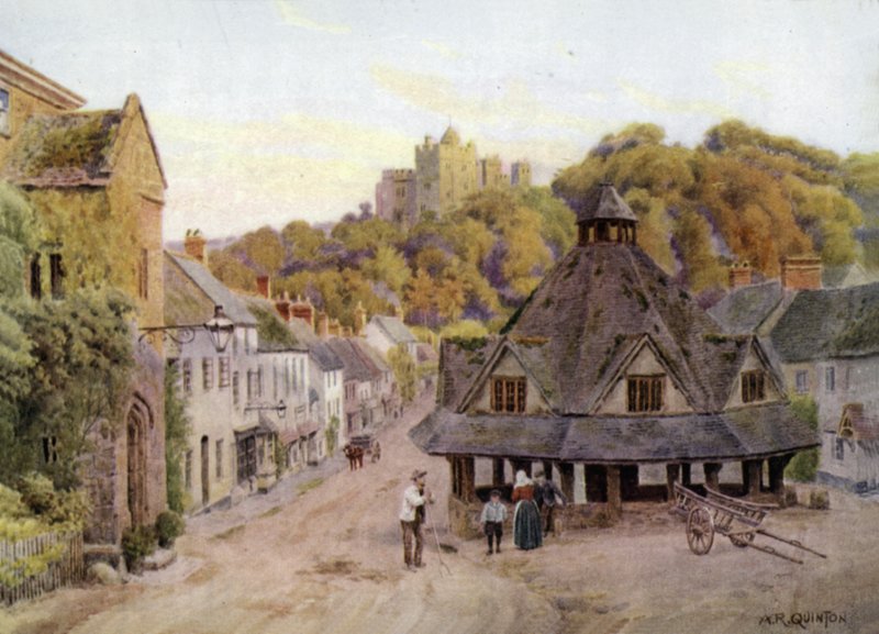 Dunster, Somerset autorstwa Alfred Robert Quinton