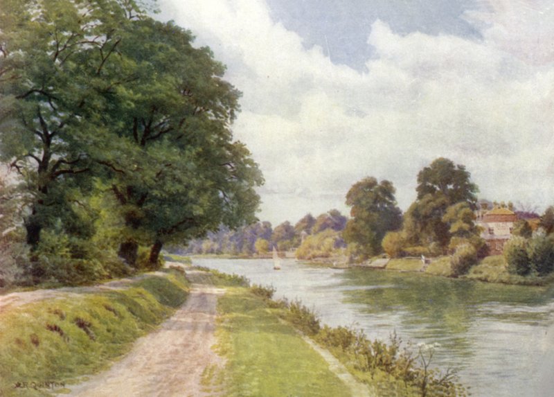 Węgorz Pie Wyspa autorstwa Alfred Robert Quinton
