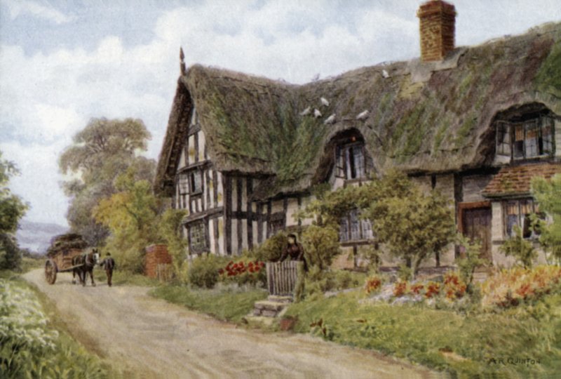 Wielki Comberton, Worcester autorstwa Alfred Robert Quinton