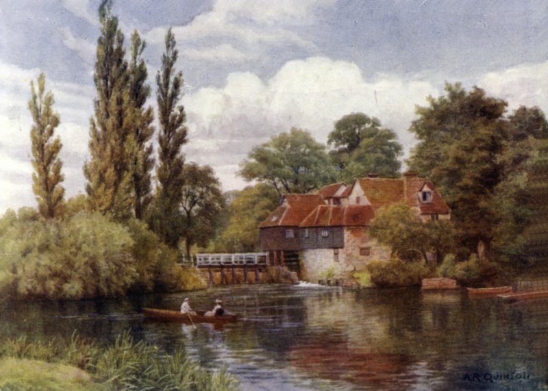 Iffley Mill autorstwa Alfred Robert Quinton