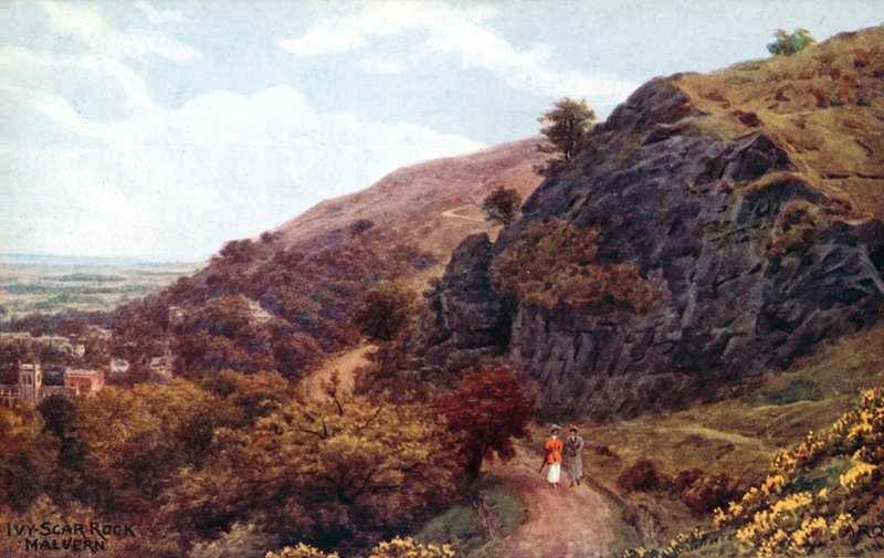 Ivy-Scar Rock, Malvern autorstwa Alfred Robert Quinton