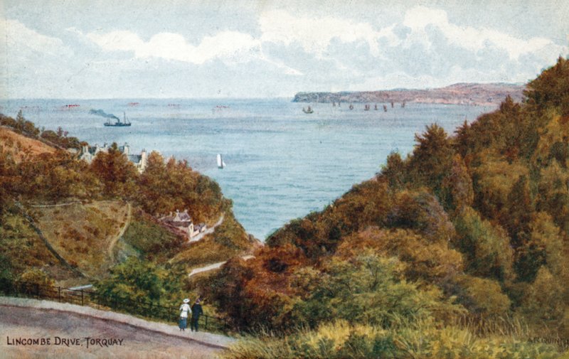 Lincombe Drive, Torquay autorstwa Alfred Robert Quinton