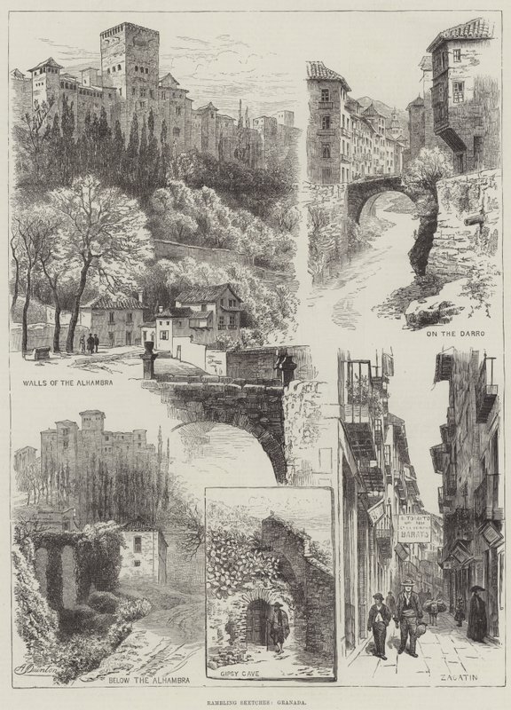 Wędrujące szkice, Granada autorstwa Alfred Robert Quinton